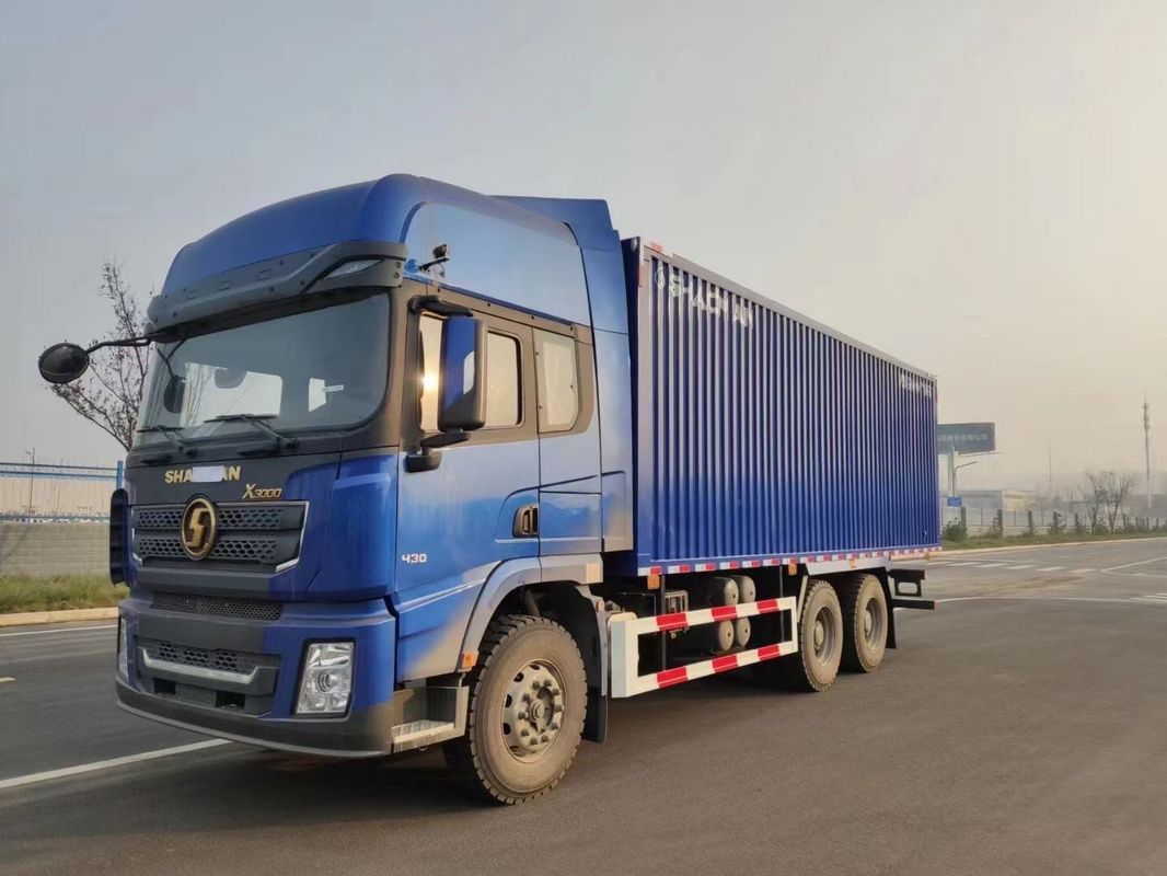 SHACMAN Wing Van Truck X3000 8x4 380hp 10 Kołowego Wing Van Ciężki Ciężarówka Transport