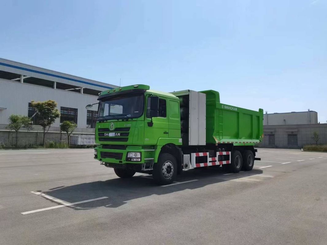 SHACMAN CNG Dump Truck F3000 6x4 375 EuroII Zielony