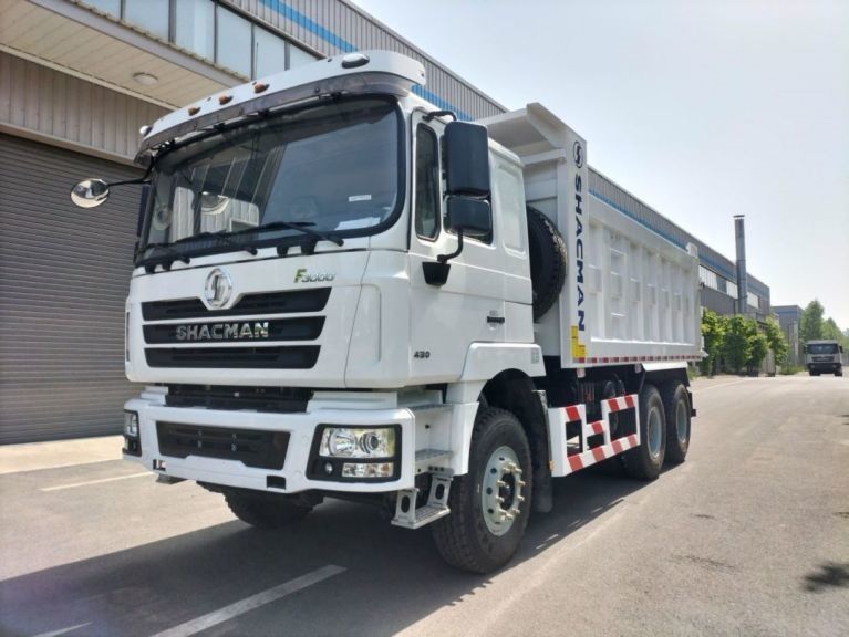 SHACMAN F3000 Dump Truck 6x4 430 Euro II Wykręt Biały 10 Opony Wykręt z 5200