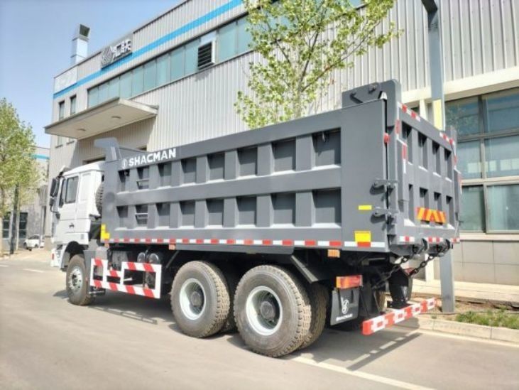 Szary Nowy ciężki SHACMAN F3000 Dump Truck 6x4 420 Euro II