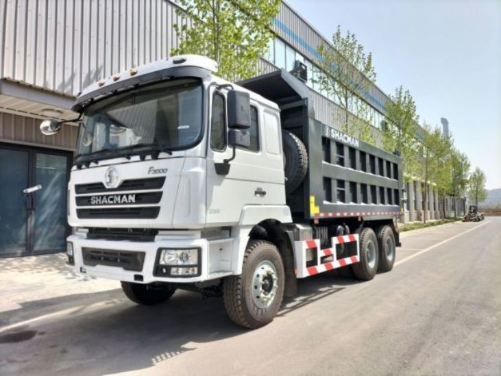 Szary Nowy ciężki SHACMAN F3000 Dump Truck 6x4 420 Euro II