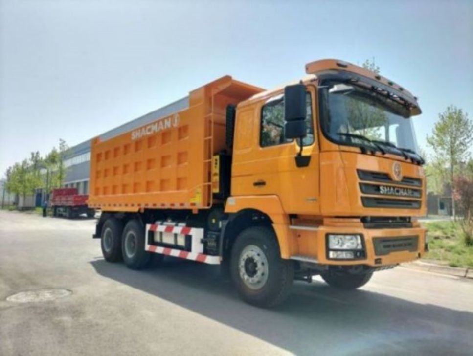 10 kół SHACMAN F3000 TIPPER Truck 6x4 375 EuroV żółty z 24 miesięczną gwarancją
