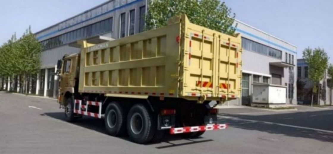 10 opon, zderzacz SHACMAN F3000, ciężarówka 6x4 375 EuroV złota, silnik wysokoprężny WEICHAI