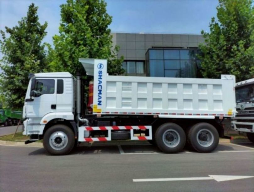 SHACMAN F3000 Dump Truck 6x4 WEICHAI silnik 420hp Euro II Biały z 10 oponami