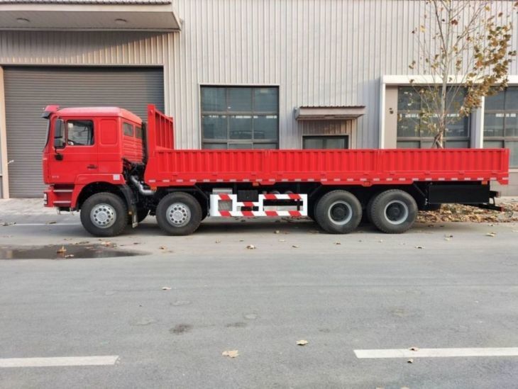 SHACMAN F3000 ciężarówka 8x4 430hp czerwony furgonetka do transportu kompozytowego