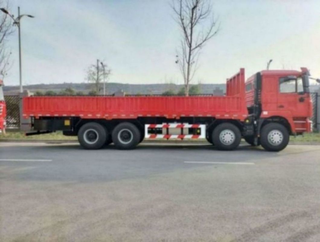 SHACMAN F3000 ciężarówka 8x4 430hp czerwony furgonetka do transportu kompozytowego