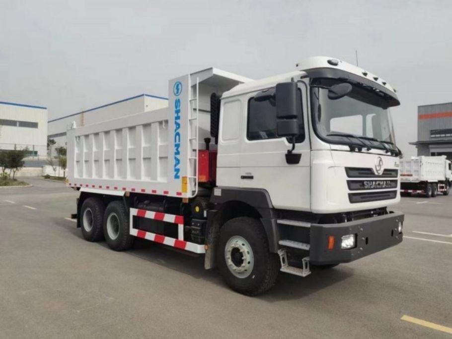 Nowy ciężki 10-kołowy SHACMAN Dump Truck F3000 6x4 340KM Euro II Biały