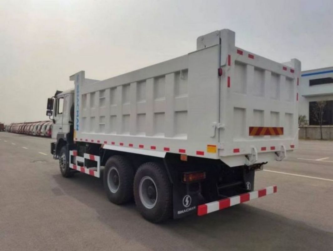 Nowy ciężki 10-kołowy SHACMAN Dump Truck F3000 6x4 340KM Euro II Biały