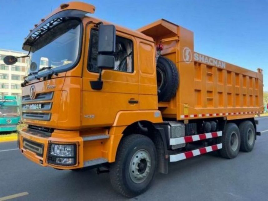 SHACMAN Export Tipper Dump Truck F3000 6x4 380 EuroII Żółty