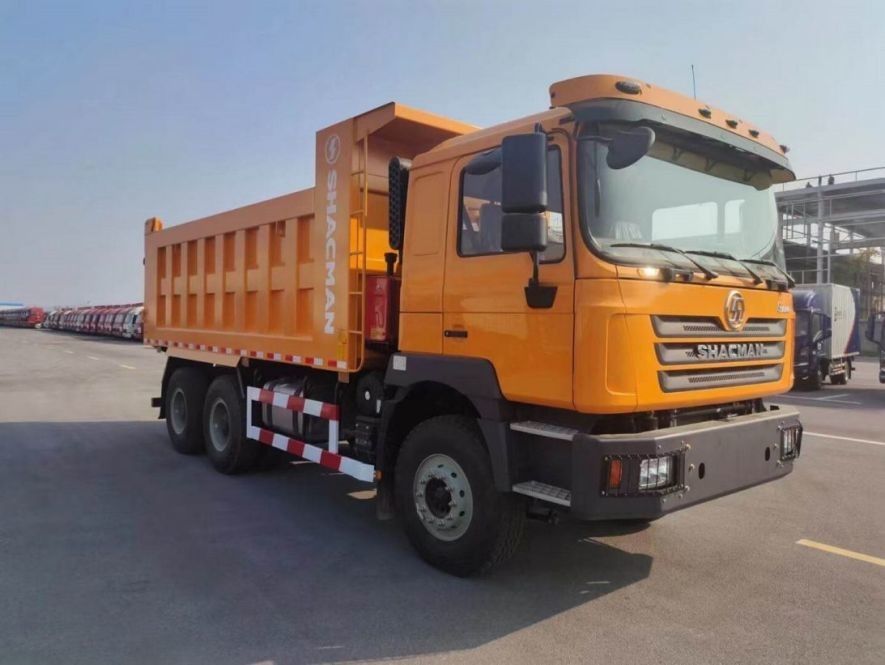 SHACMAN Single Sleeper Dump Truck F3000 6x4 400hp EuroII Mocne osiągi i ładunek