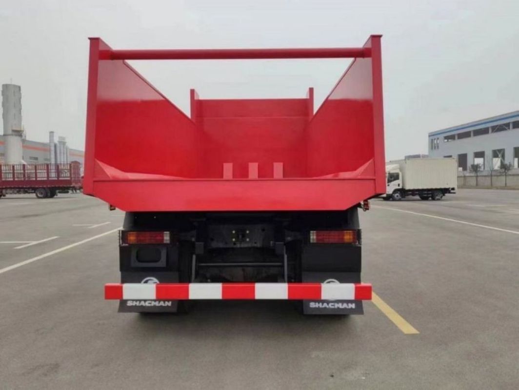 10 prób SHACMAN Czerwony ciężarówka F3000 ciężarówka 380HP do wydobycia
