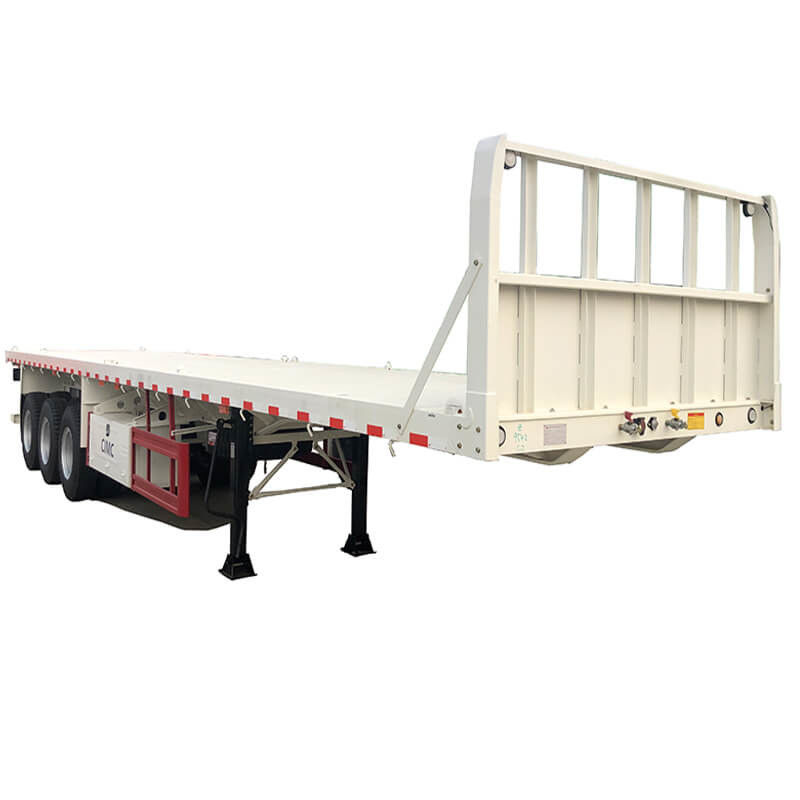 CMCC 3 osi 40 ton 40 stóp rozciągalny przyczepa płaskowierzchniowy na sprzedaż