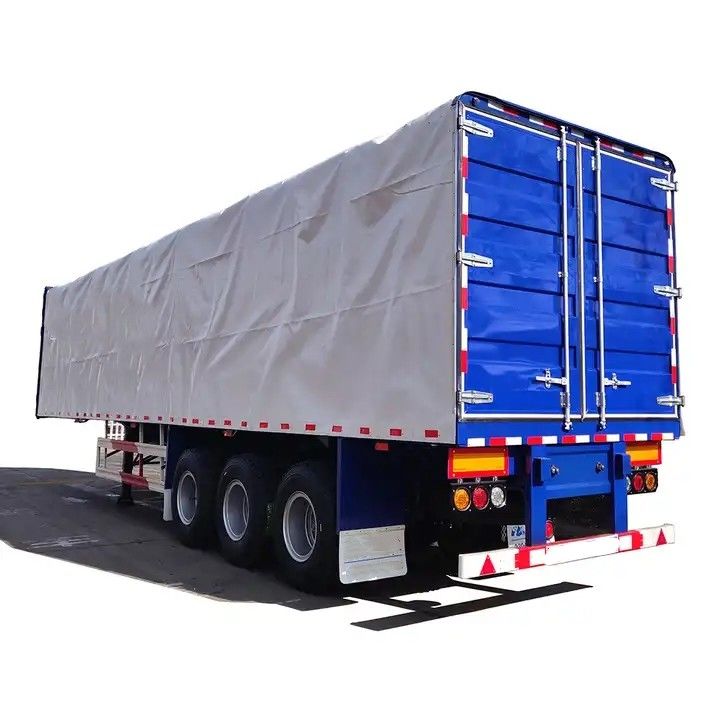 CIMC Side Curtain Semi-Trailer 3-osiowy typu van box semi-trailer do transportu ładunków palet