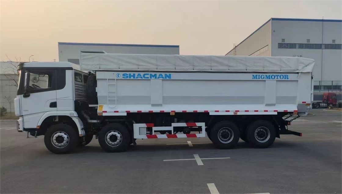 SHACMAN 8x4 440KM EuroV ciężki ciężarówka biała 20 - 30 ton