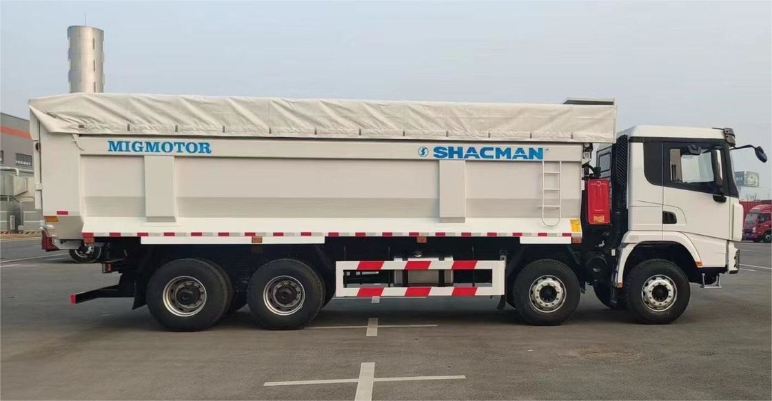 SHACMAN 8x4 440KM EuroV ciężki ciężarówka biała 20 - 30 ton