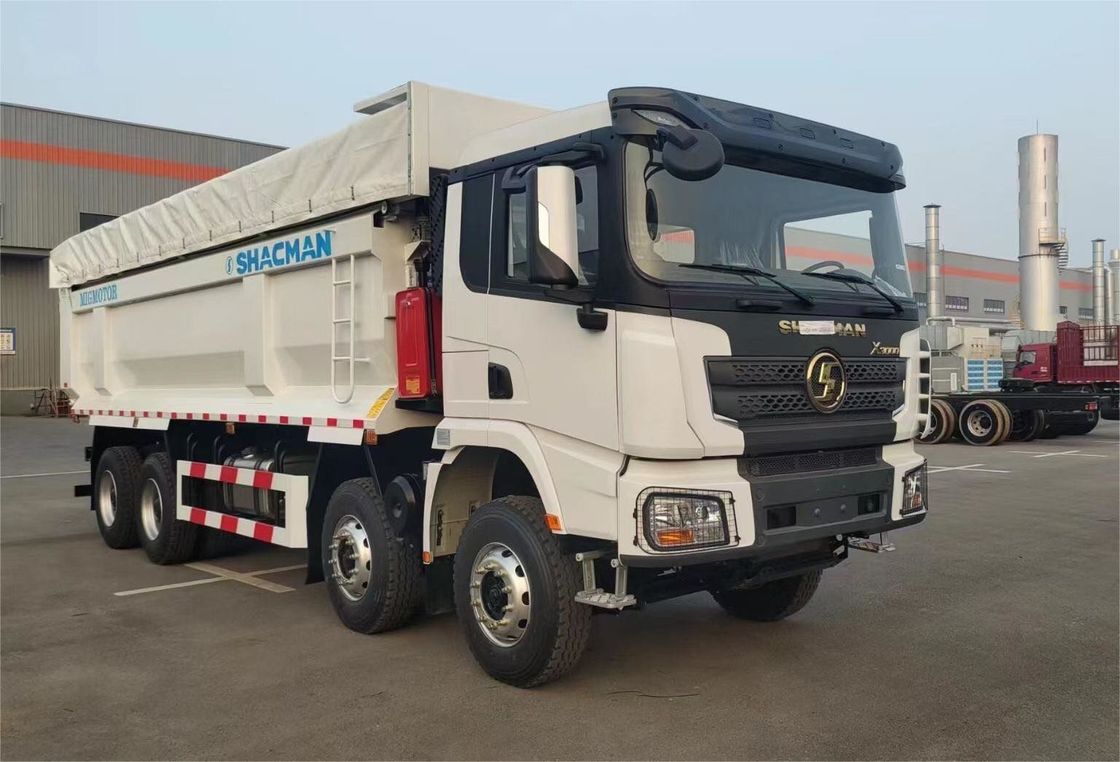 SHACMAN 8x4 440KM EuroV ciężki ciężarówka biała 20 - 30 ton