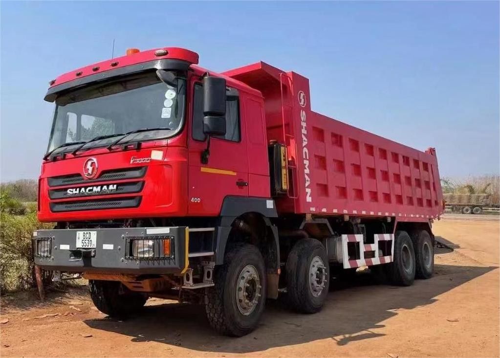 SHACMAN F3000 8x4 380hp EuroV Dump Truck Podwójna oś z silnikiem WEICHAI