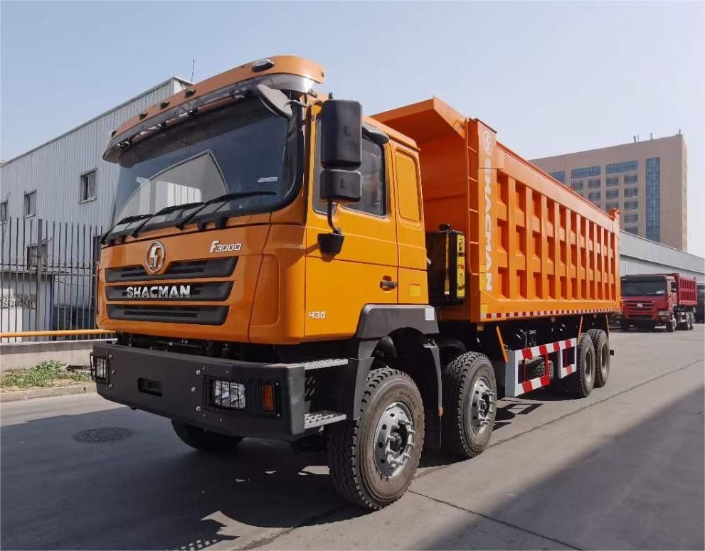 SHACMAN F3000 8x4 380hp EuroV Dump Truck Podwójna oś z silnikiem WEICHAI
