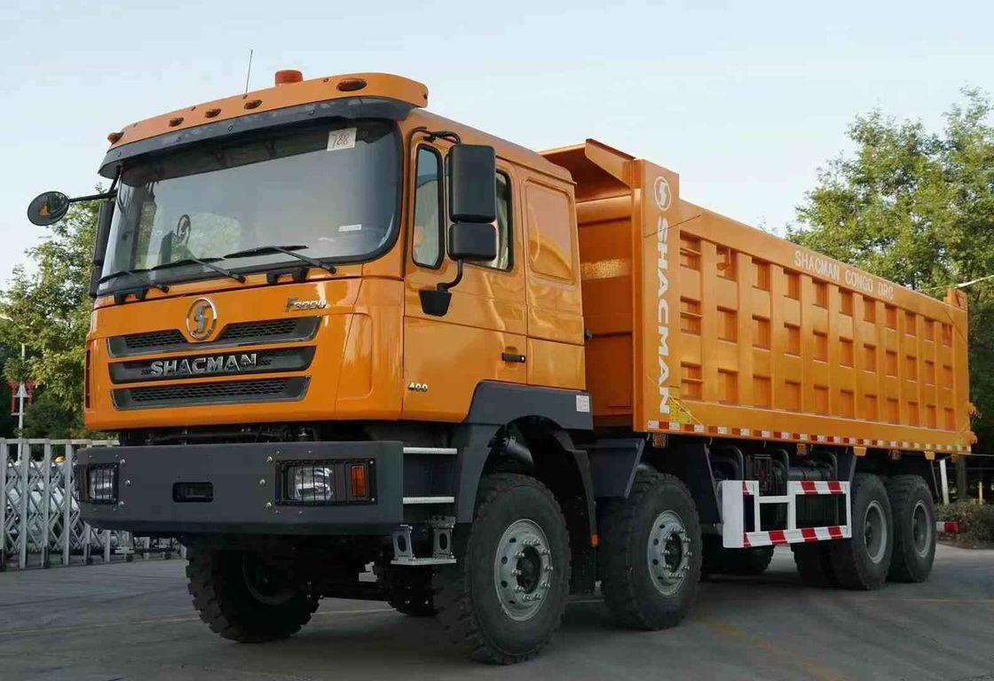 SHACMAN F3000 8x4 380hp EuroV Dump Truck Podwójna oś z silnikiem WEICHAI