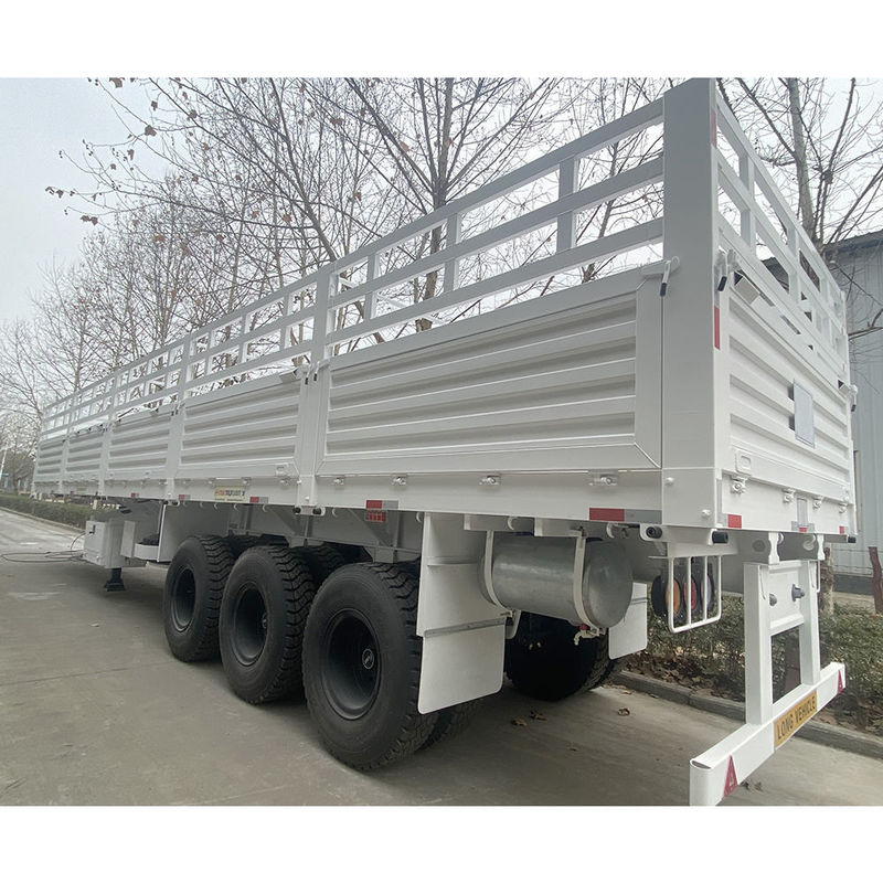CIMC 3 / 4 osi ogrodzenie półprzewód 60 70 ton ogrodzone ciężarówki SHACMAN