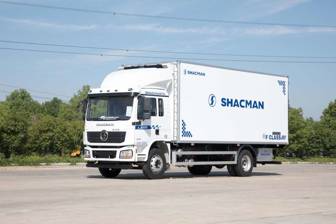 SHACMAN L3000 Van Truck 4x2 340hp Ciężarówka 290hp Euro II Biały 6-kołowy Ciężarówka