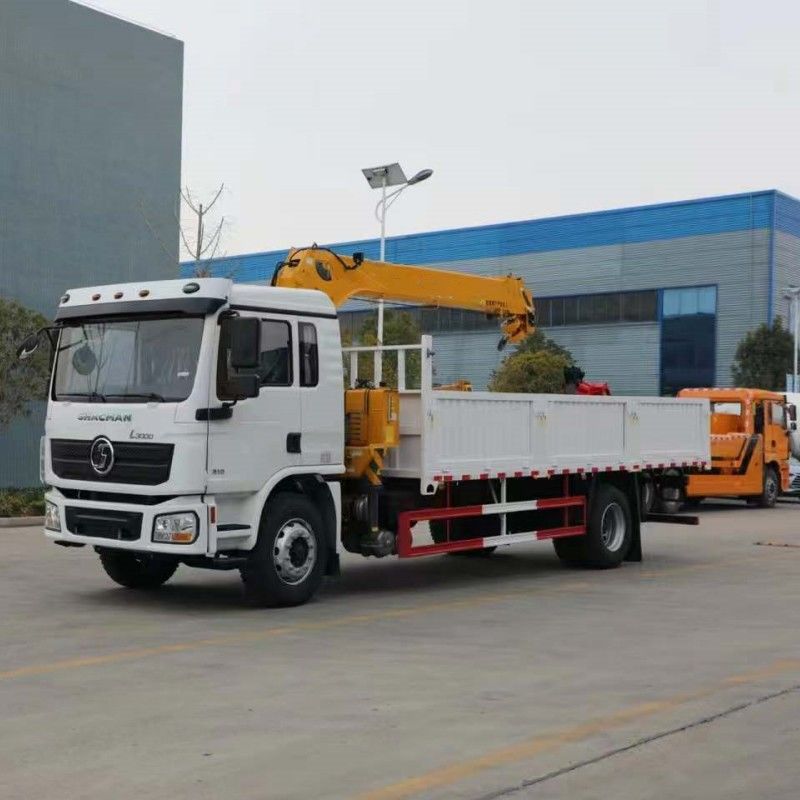 SHACMAN L3000 4X2 10 Ton Ładowania Pojemność ciężarówka 240HP Ładunkowy dźwig w dobrej jakości