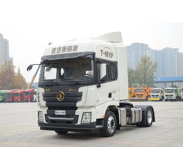 SHACMAN X3000 4x2 Traktor 420HP Podwójny śpiący lewy kierowca Traktor ciężarówka dla Algierii