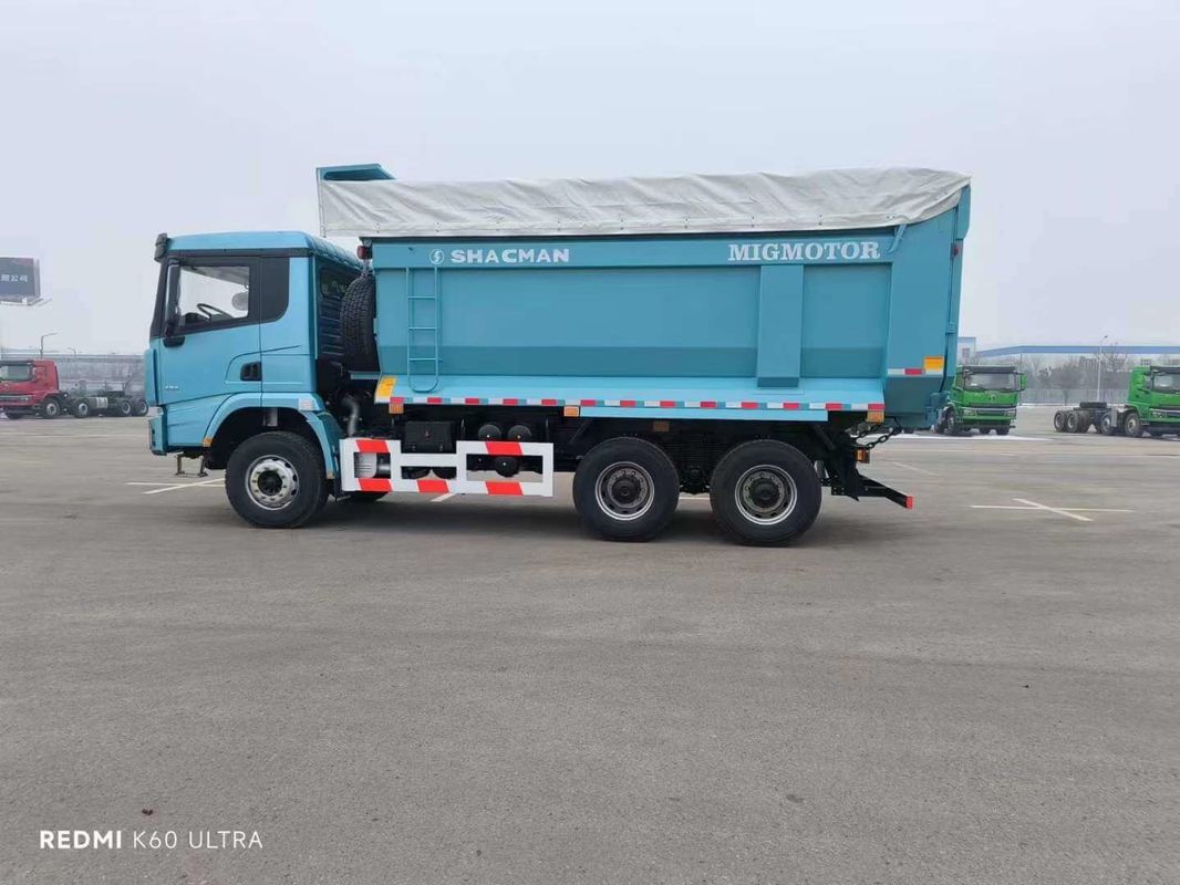 Słynny Shacman F3000 8X4 40TONS Wyrzucający ciężarówki Chiny Ciężkie ciężarówki transport górniczy 10 Euro 2 Diesel 1000-1500nm 351 - 45